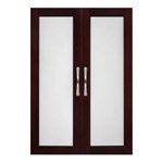 Closet Organizer Doors With Frosted Glass